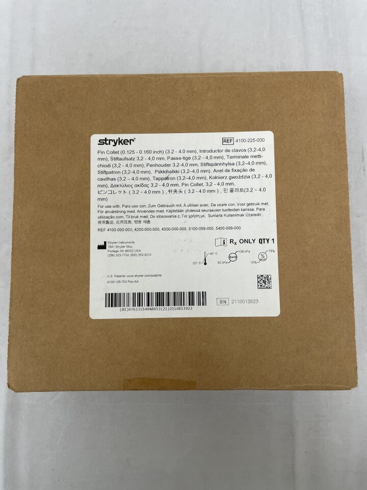 4100-225-000 - STRYKER - Short Narrow Saw Blade, 11.5 x 5.5mm W, 0.38mm Thickness , ( BX/1 ) - ( Expiry Date : 2099-12-31 )