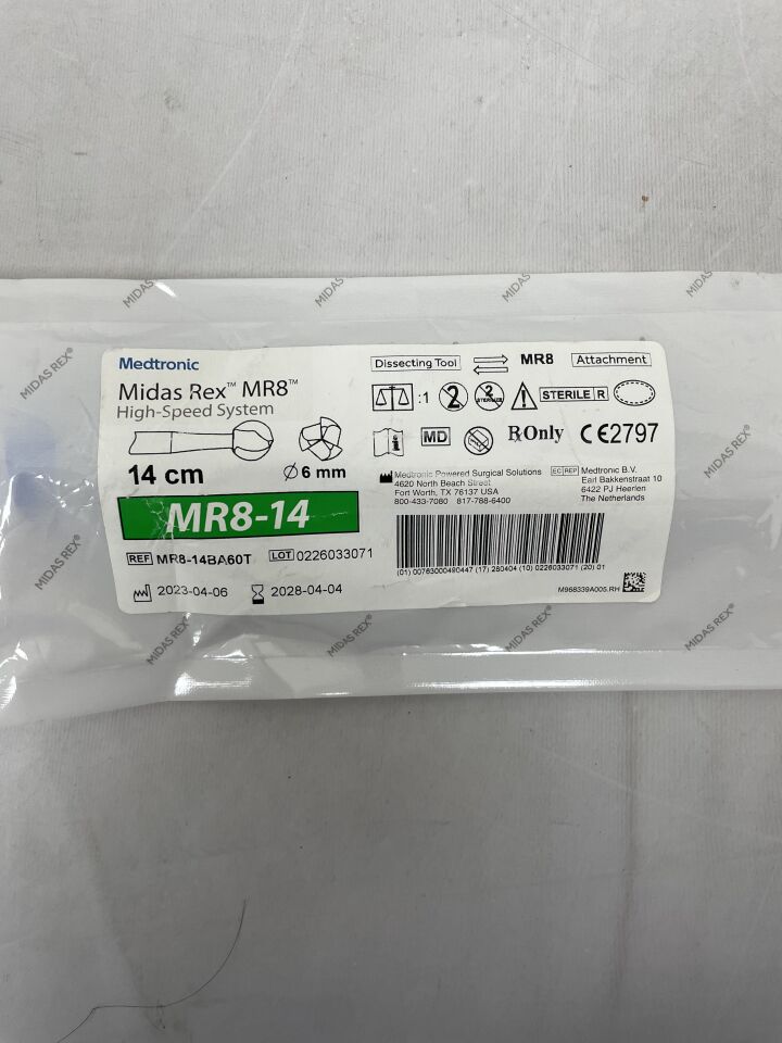MR8-14BA60T - MEDTRONIC - Ball Symmetri - 6 mm , ( EA ) - ( Expiry Date : 2028-04-04 )