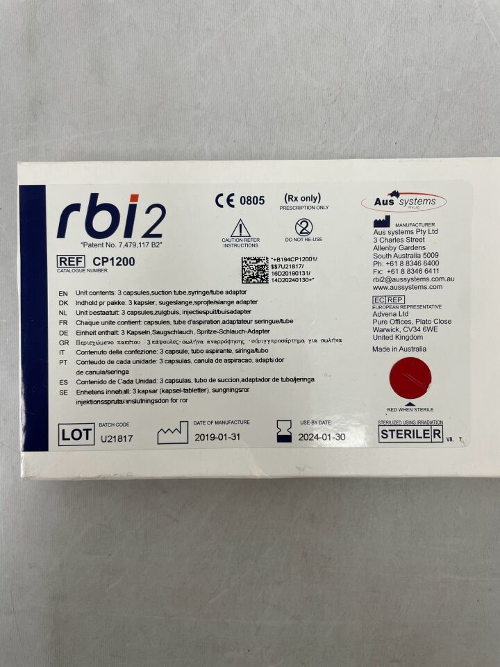 CP1200 - AUS SYSTEMS - RBI2, (BX/1) - ( Expiry Date: 2024-01-30 )