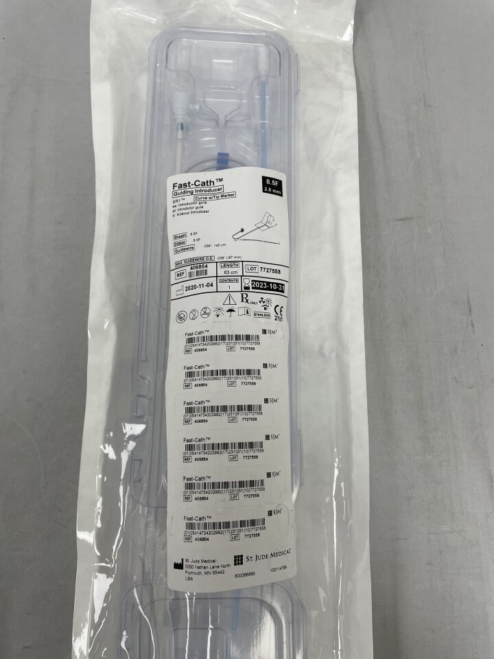 406854 - ABBOTT - SJM Fast-Cath Guiding Introducer, 8.5F., () - ( Expiry Date: 2023-10-31 )