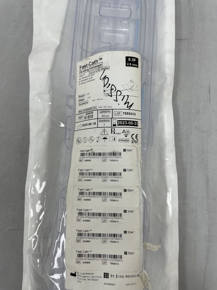 406856 - ABBOTT - SJM Fast-Cath Guiding Introducer, 8.5Fr 145cm, () - ( Expiry Date: 2023-05-31 )