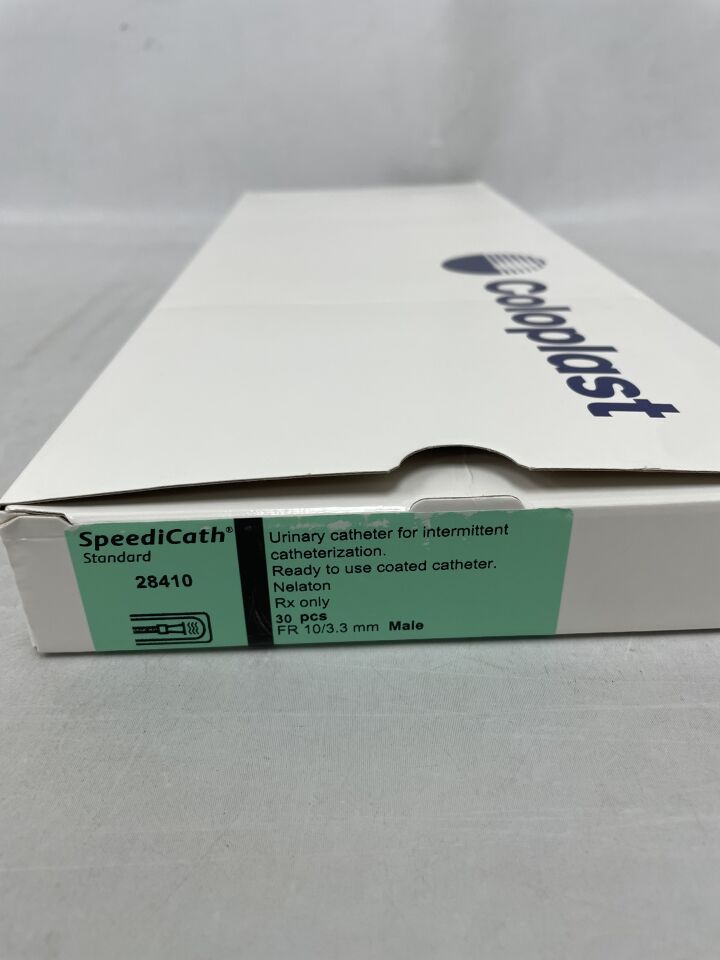 28410 - COLOPLAST - SpeediCath, Standard, 10Fr, (BX/30) - ( Expiry Date: 2023-03-03 )