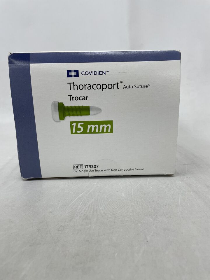 179307 - COVIDIEN - Thoracoport Auto Suture Trocar 15mm, (BX/12) - ( Expiry Date: 2025-02-28 )