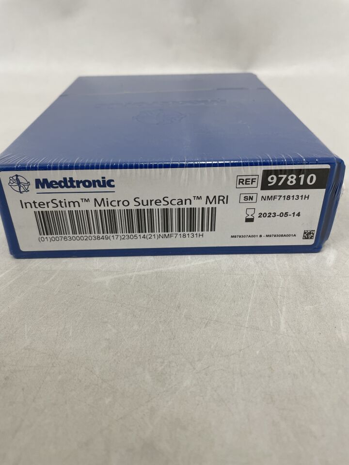97810 - MEDTRONIC - InterStim Micro SureScan MRI Implantable Neurostimulator, (BX/1) - ( Expiry Date: 2023-05-14 )