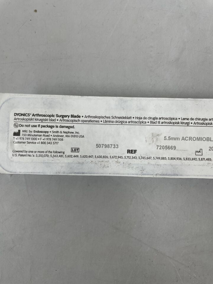 7205669 - SMITH & NEPHEW - 5.5mm Acromioblaster, (EA) - ( Expiry Date: 2024-04-09 )