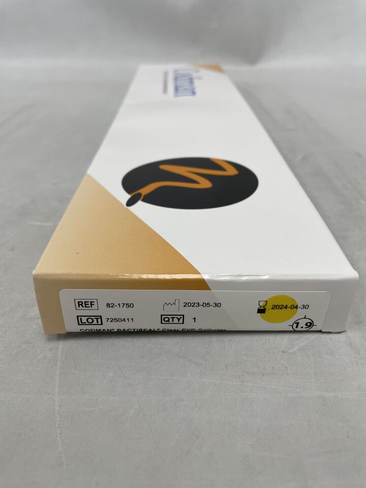 82-1750 - INTEGRA - Bactiseal Clear EVD Catheter 1.9mm I.D. Catheter Set - 35mm Ventricular Catheter, Stylet, Connector, Cap, Catheter Anchoring Clip, Trocar, (BX/1) - ( Expiry Date: 2024-04-30 )