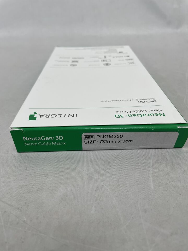 PNGM230 - INTEGRA - NeuraGen 3D Nerve Guide Matrix, 2mm x 3cm, (BX/1) - ( Expiry Date: 2024-10-31 )