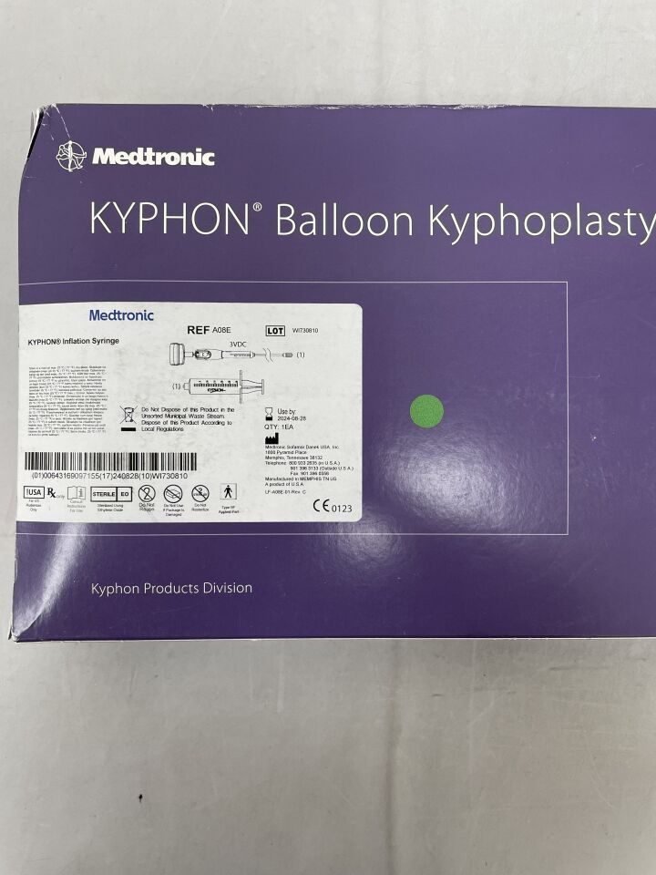 A08E - MEDTRONIC - Kyphon Inflation Syringe with locking Syringe, (BX/1) - ( Expiry Date: 2024-08-28 )