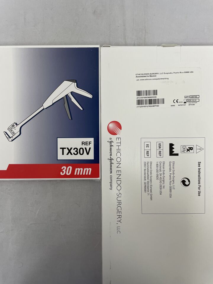 TX30V - ETHICON - Proximate Reloadable Vascular Linear Stapler, 30mm , ( BX/1 ) - ( Expiry Date : 2025-10-31 )