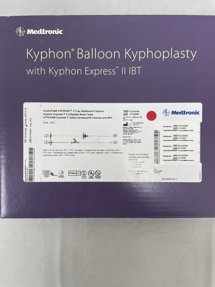 KEX202NB - MEDTRONIC - Kyphon Express II 20/2 IBT, Additional Fracture , ( BX/1 ) - ( Expiry Date : 2025-07-26 )