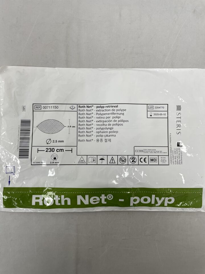 711150 - STERIS - Roth Net Retriever, Polyp 230cm , ( EA ) - ( Expiry Date : 2025-05-10 )