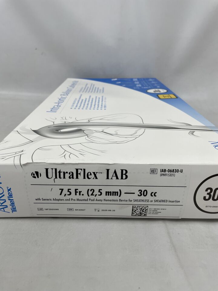IAB-06830-U - TELEFLEX - UltraFlex IAB 導管套件,含液 7F x 30cc,(盒/1)-(有效期限:2025-06-30)