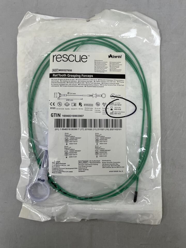 M00527650 - ANREI MEDICAL - Anrei Rescue Rat Tooth Grasping Forceps, (EA) - ( Expiry Date: 2023-10-20 )