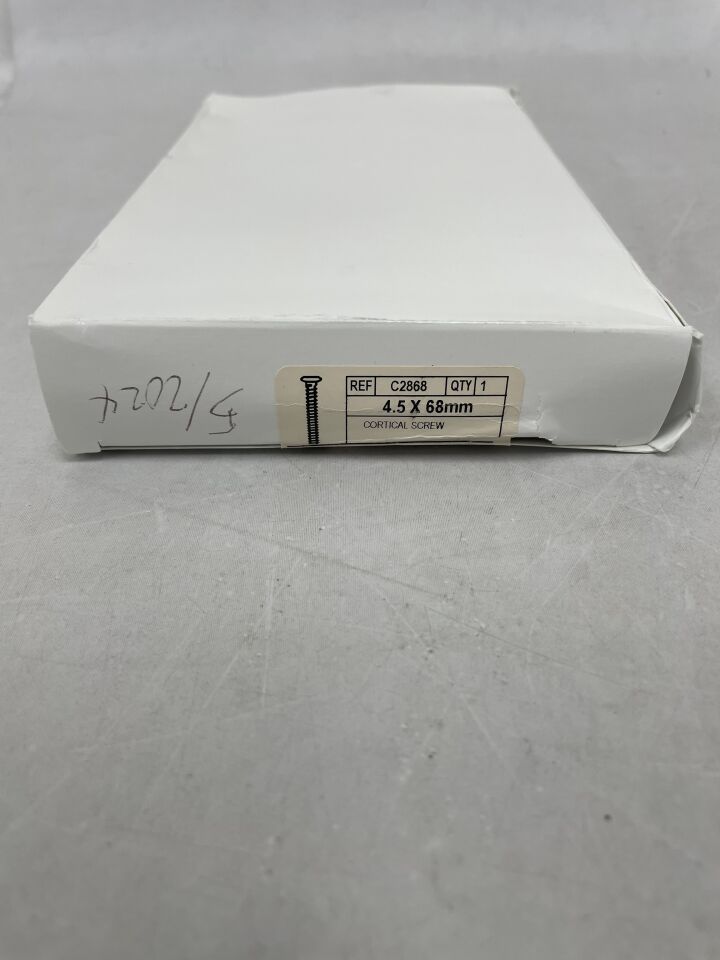 C2868 - CONMED - Cortical Screw, 4.5mm x 68mm, (BX/1) - ( Expiry Date: 2024-05-04 )