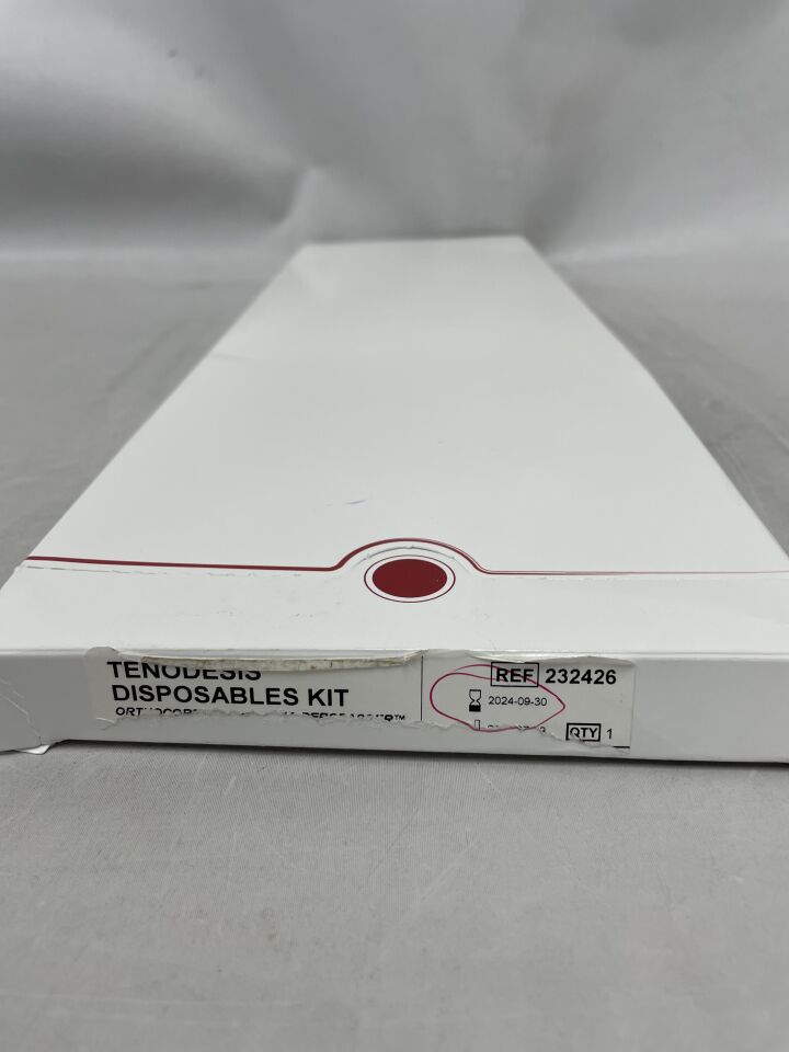 232426 - DEPUY - Tenodesis Disposable Kit, (BX/1) - ( Expiry Date: 2024-09-30 )