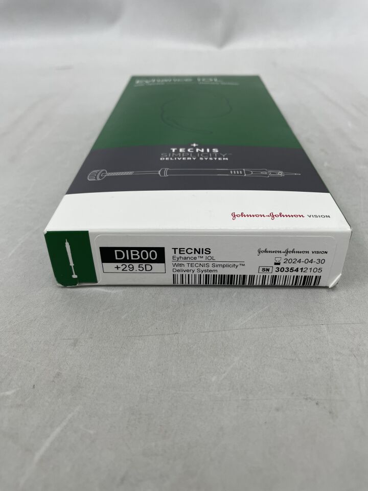 DIB00U0295 - JOHNSON & JOHNSON - TECNIS Eyhance IOL with TECNIS Simplicity Delivery System, +29.5D, ()