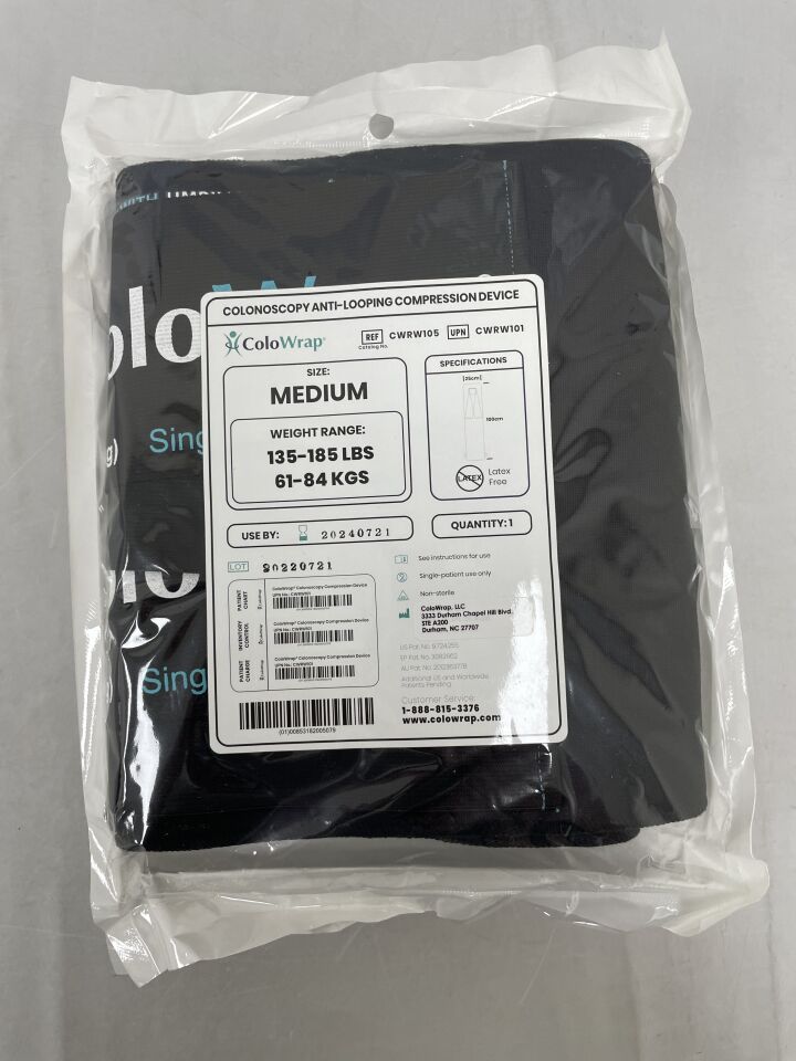 CWRW105 - COLOWRAP - Colonoscopy Anti-Looping Compression Device, Medium, (EA) - ( Expiry Date: 2024-07-21 )