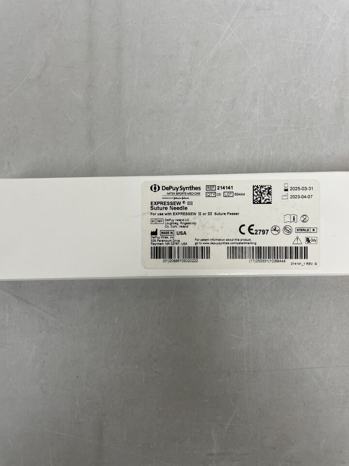 214141 - DEPUY - Needle For Expressew III Flexible Suture Passer, () - ( Expiry Date: 2025-03-31 )