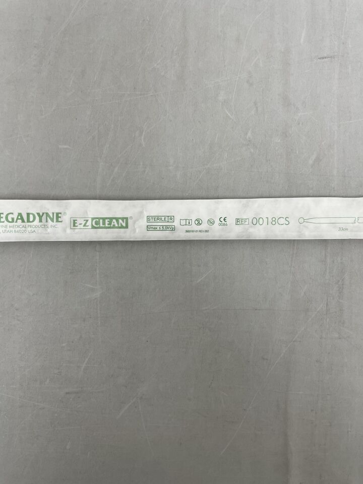 0018CS - ETHICON - MEGADYNE E-Z CLEAN Electrosurgical Electrode, Curved, Split-Stem, 13.5", Spatula, () - ( Expiry Date: 2025-01-31 )
