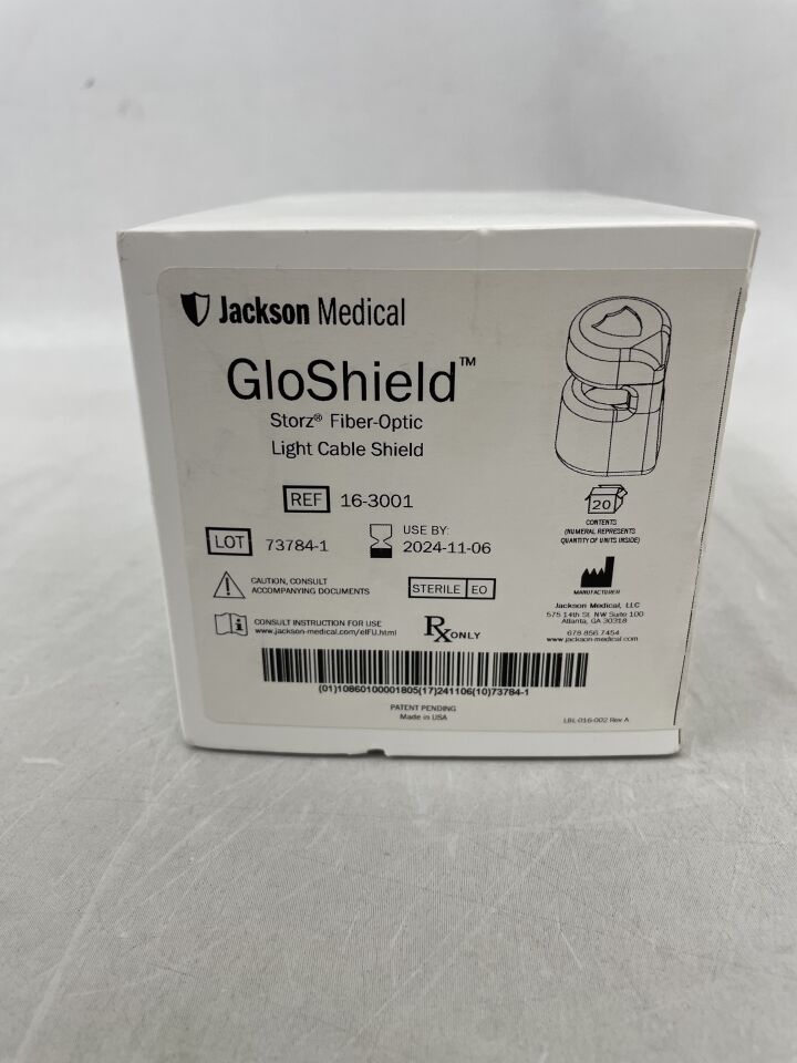 16-3001 - JACKSON MEDICAL - STORZ Fiber-Optic Light Cable Shield , (BX/20) - ( Expiry Date: 2024-11-06 )