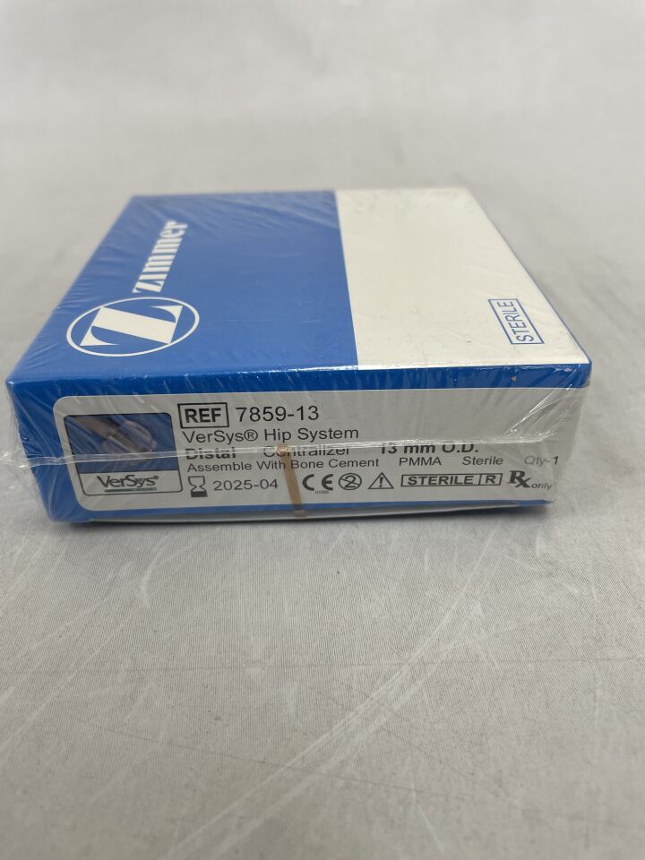 7859-13 - ZIMMER - VerSys Hip System, Distal Centralizer 13mm O.D., (BX/1) - ( Expiry Date: 2025-04-30 )