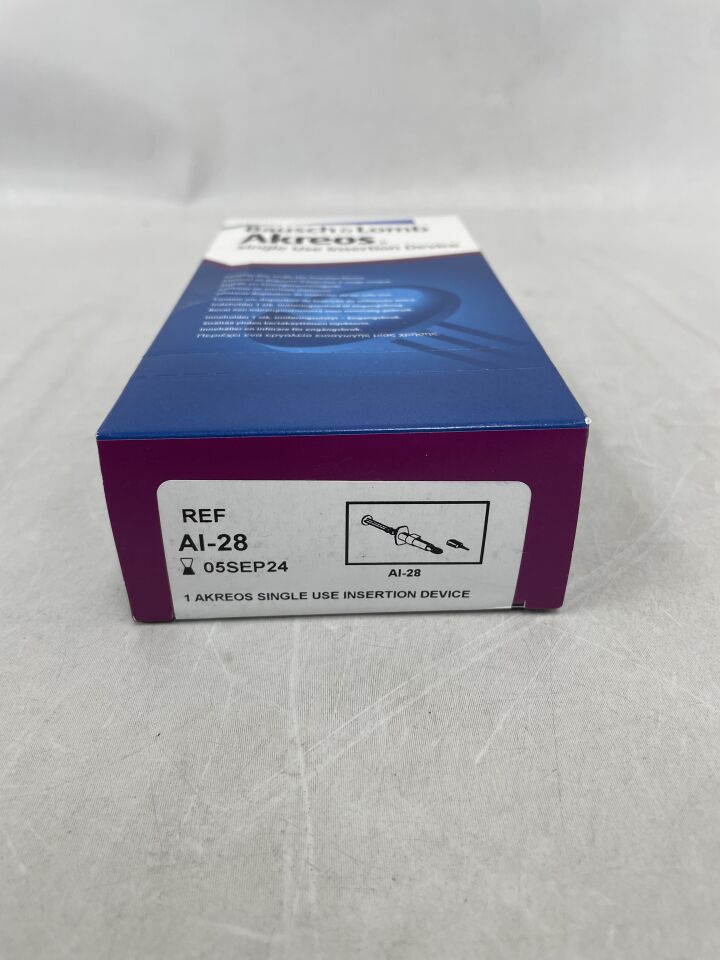 AI-28 - BAUSCH & LOMB - Akreos Single Use Insertion Device, (BX/1)