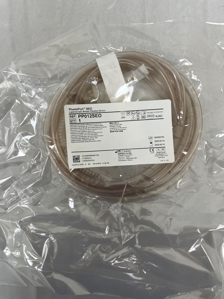 PP012SEO - CONMED - BUFFALO FILTER PlumePort SEO Laparoscopic Smoke Filtration, (EA) - ( Expiry Date: 2025-02-14 )