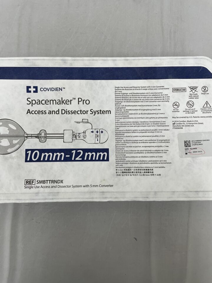 SMBTTRNDX - COVIDIEN - Spacemaker Pro Access and Dissector System, 10mm-12mm, (EA) - ( Expiry Date: 2024-10-31 )