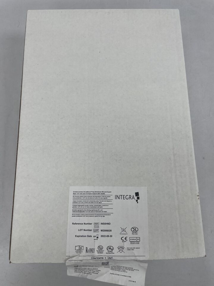 INS5HND - INTEGRA - Integra Cranial Access Kit, (BX/1) - ( Expiry Date: 2025-02-28 )