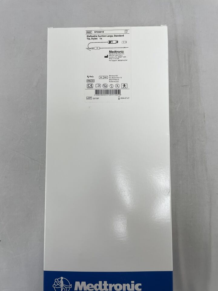 9735019 - MEDTRONIC - Malleable Suction, Large, 20 cm, (BX/1) - ( Expiry Date: 2024-07-27 )