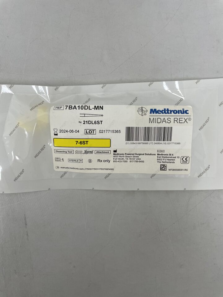 7BA10DL-MN - MEDTRONIC - Midas Rex Diamond Ball Long Cutting Burr 7cm, 1mm, (EA) - ( Expiry Date: 2024-06-04 )