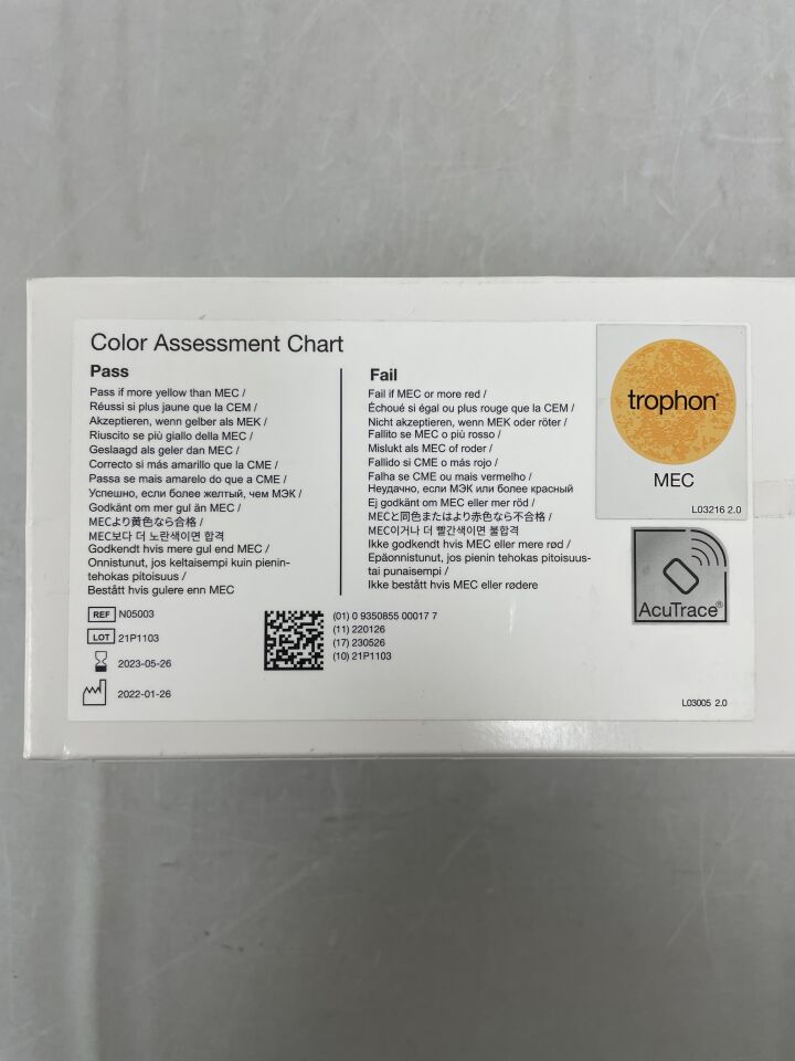 N05003 - NANOSONICS - Trophon Chemical Indicator, (BX/300) - ( Expiry Date: 2023-05-26 )