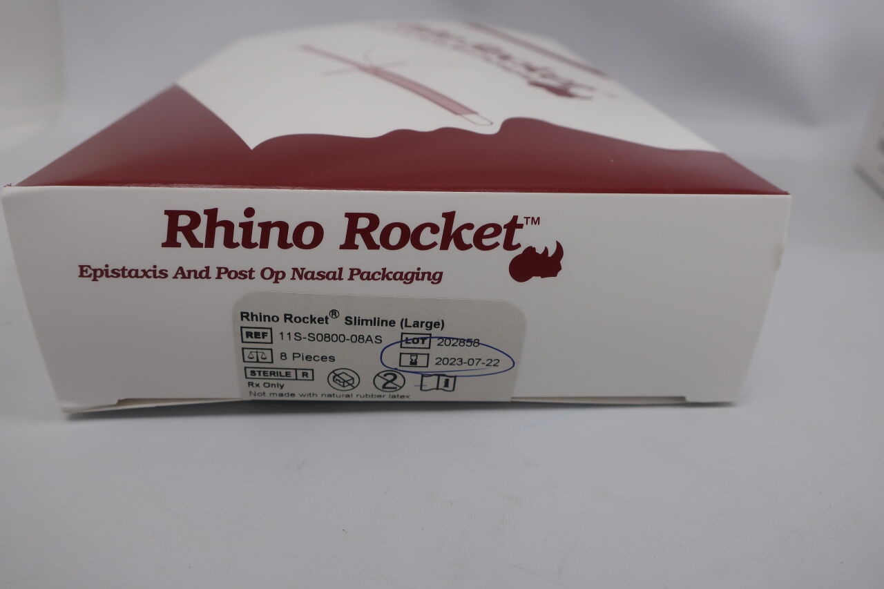 11S-S0800-08AS - SUMMIT MEDICAL - Rhino Rocket Slimeline, 8cm x 2cm x 1cm, Large, (BX/8) - ( Expiry Date: 2024-01-25 )