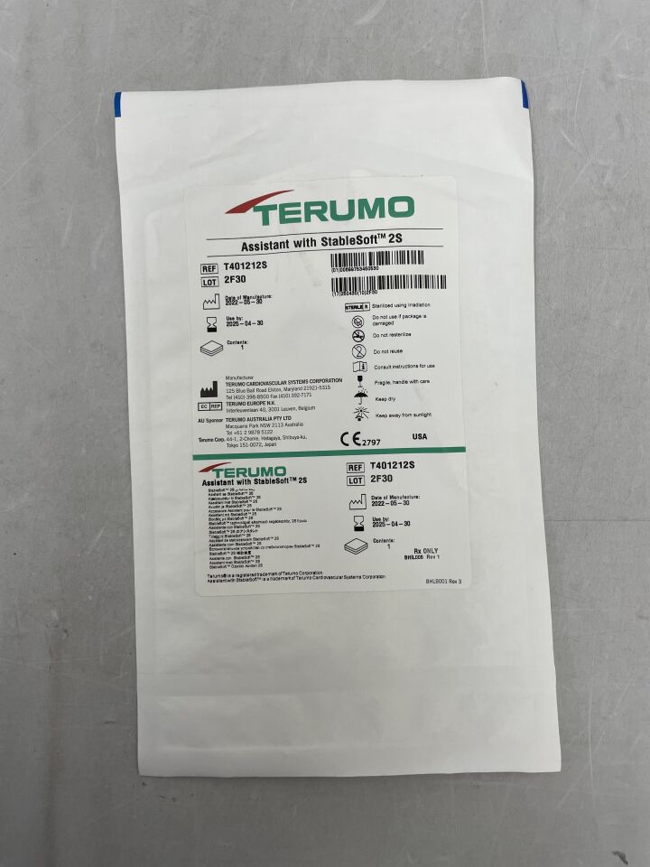 T401212S - TERUMO - assistant attachment w/stablesoft technology, 2s, (EA) - ( Expiry Date: 2025-04-30 )