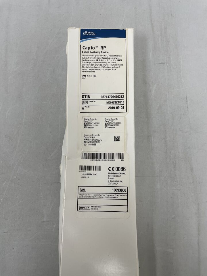 832101 - BOSTON SCIENTIFIC - Capio R, Suture Capturing Device, (BX/1) - ( Expiry Date: 2019-09-08 )