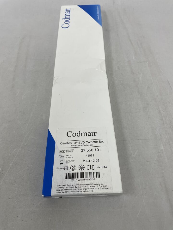 37.550.501 - INTEGRA - Codman CEREBROFLO EVD CATHETER SET, (BX/1) - ( Expiry Date: 2024-12-05 )
