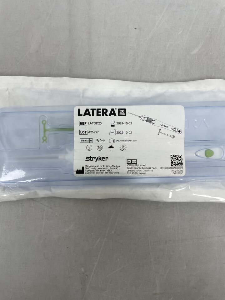 LATDD20 - STRYKER - Latera Delivery Device & Positioning Guide, (EA) - ( Expiry Date: 2024-10-02 )