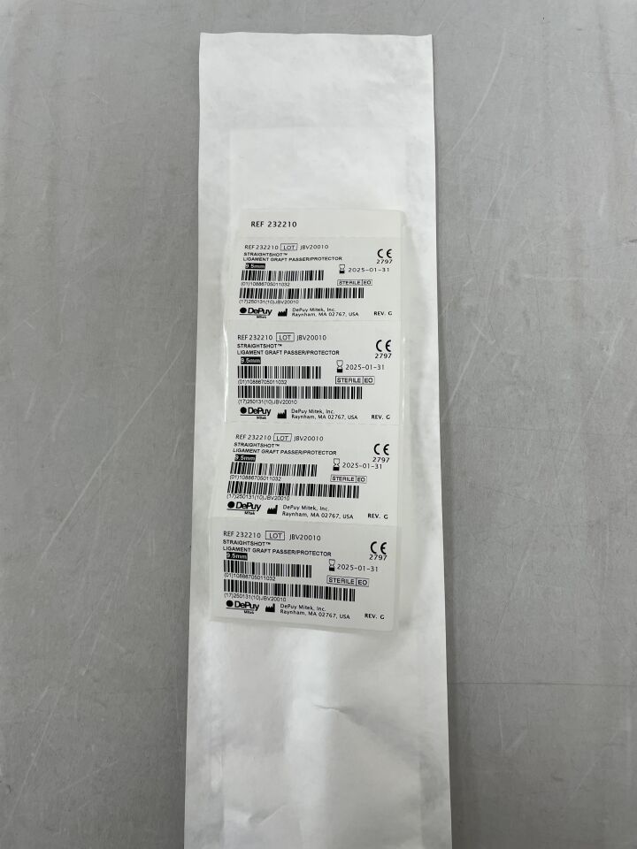 232210 - DEPUY - StraightShot Ligament Graft Passer/Protector, 9.5 mm, (EA) - ( Expiry Date: 2025-01-31 )