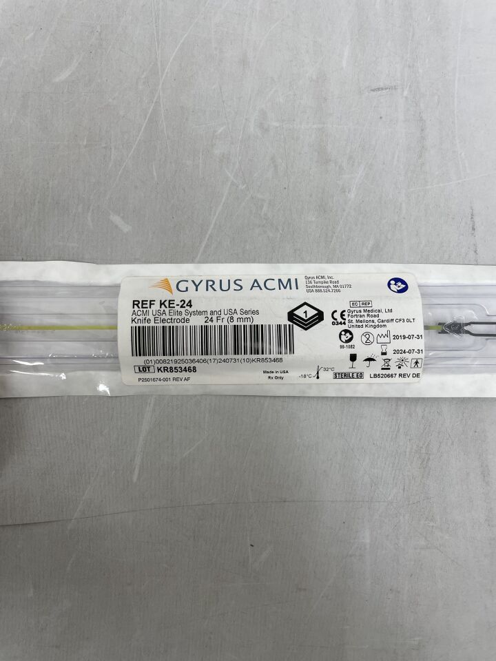 KE-24 - GYRUS - Knife Electrode 24F, (EA)