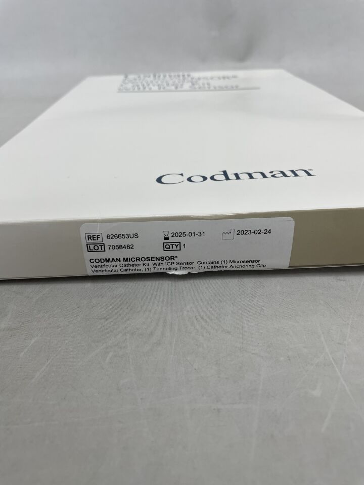 626653US - INTEGRA - Codman MicroSensor Ventricular Catheter Kit, (BX/1) - ( Expiry Date: 2025-01-31 )