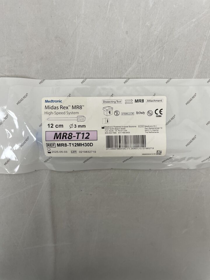 MR8-T12MH30D - MEDTRONIC - Midas Rex MR8 Match Head Diamond Dissecting Tool, 3 x 3.2mm
, ( ) - ( Expiry Date : 2025-06-03 )