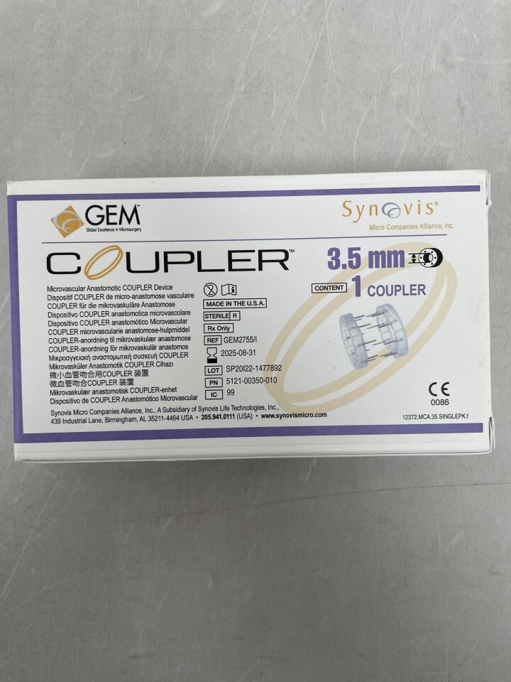 GEM2755 I - SYNOVIS - gem coupler, 3.5mm , ( BX/1 ) - ( Expiry Date : 2025-08-31 )