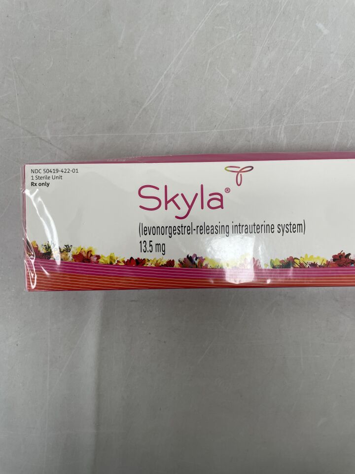 50419-422-01 - BAYER - Skyla Levonorgestrel Releasing Intrauterine System, 13.5mg, () - ( Expiry Date: 2024-01-31 )