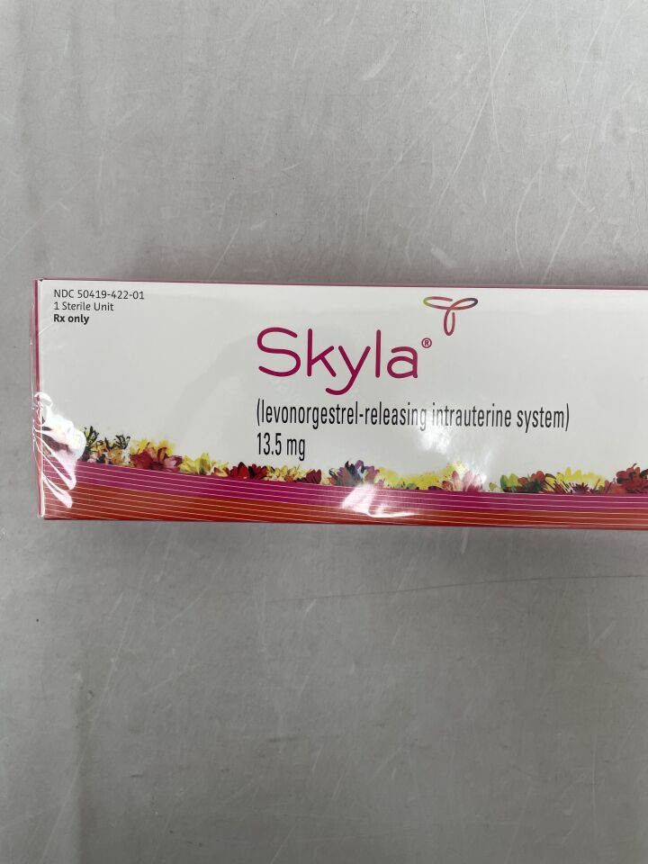 50419-422-01 - BAYER - Skyla Levonorgestrel Releasing Intrauterine System, 13.5mg
, () - ( Expiry Date: 2025-01-31 )