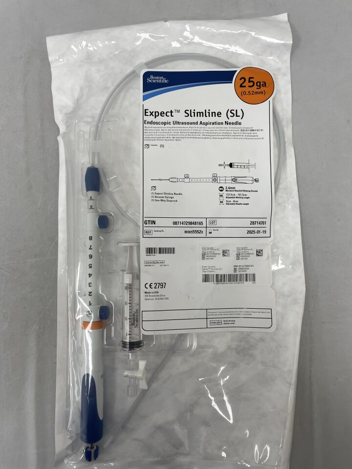 5552 - BOSTON SCIENTIFIC - Expect Slimline (SL) Endoscopic Ultrasound Aspiration Needle - 25Ga, (EA) - ( Expiry Date: 2025-01-19 )