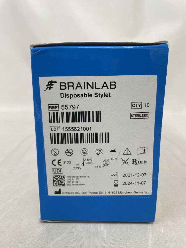 55797 - BRAINLAB - Disposable Stylet, (BX/10) - ( Expiry Date: 2024-11-07 )