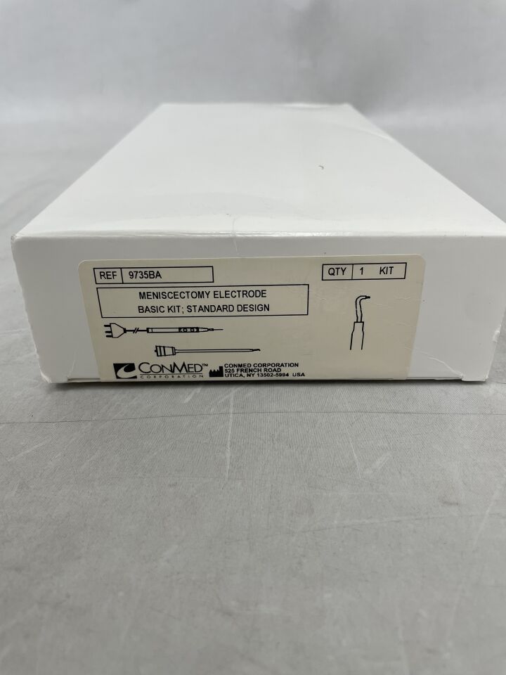 9735BA - CONMED - MENISCECTOMY ELECTRODE BASIC KIT, STANDARD 165mm, (BX/1) - ( Expiry Date: 2024-11-26 )