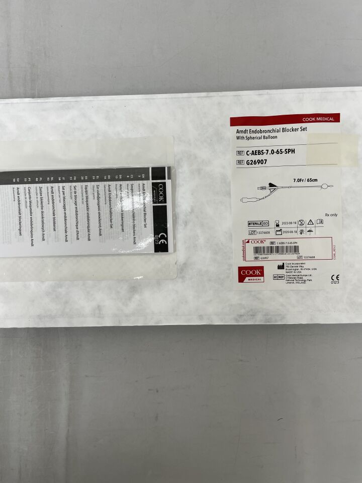 G26907 - COOK - Arndt Endobronchial Blocker Set w/Spherical Balloon 7F x 65cm, (EA) - ( Expiry Date: 2023-08-18 )