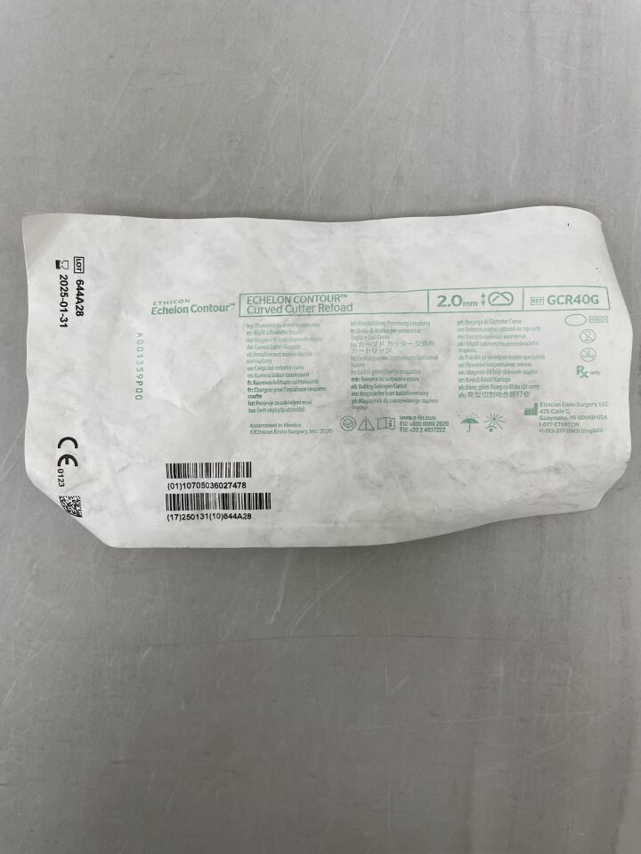 GCR40G - ETHICON - Echelon Contour Curved Sutter Reloads 2mm, (EA) - ( Expiry Date: 2025-01-31 )