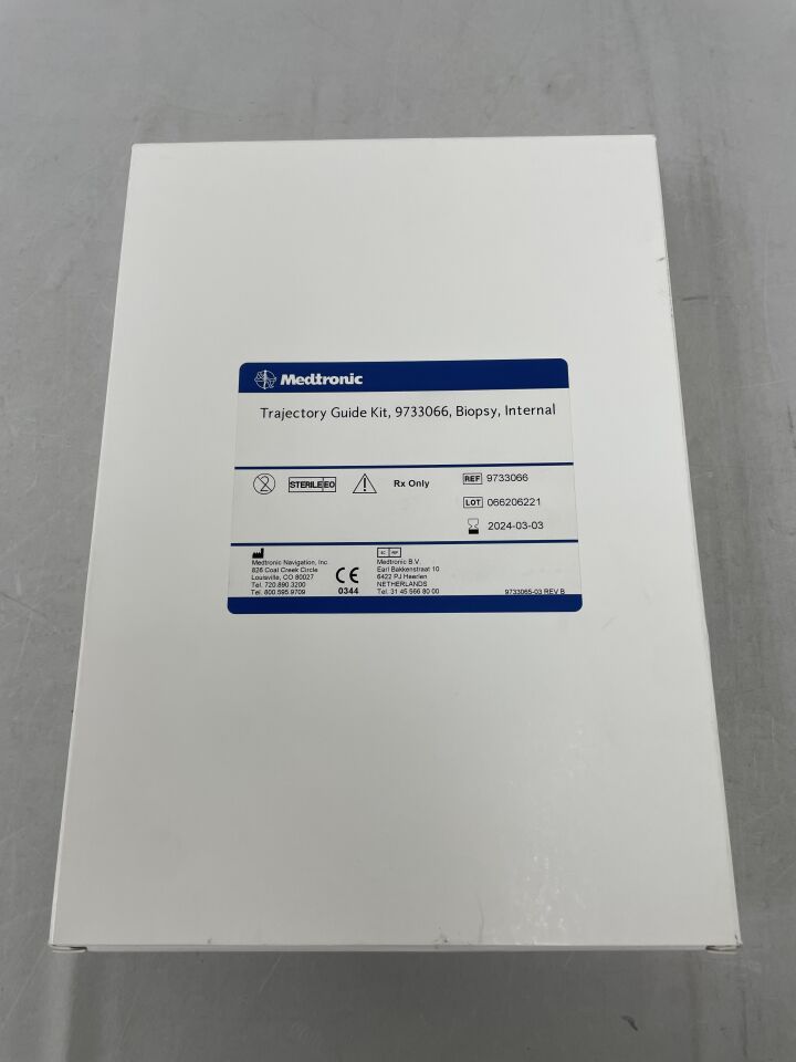 9733066 - MEDTRONIC - Biopsy Trajectory Guide Kit, Internal, (BX/1) - ( Expiry Date: 2024-03-03 )